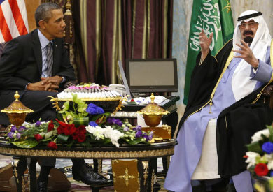 أوباما والملك عبد الله